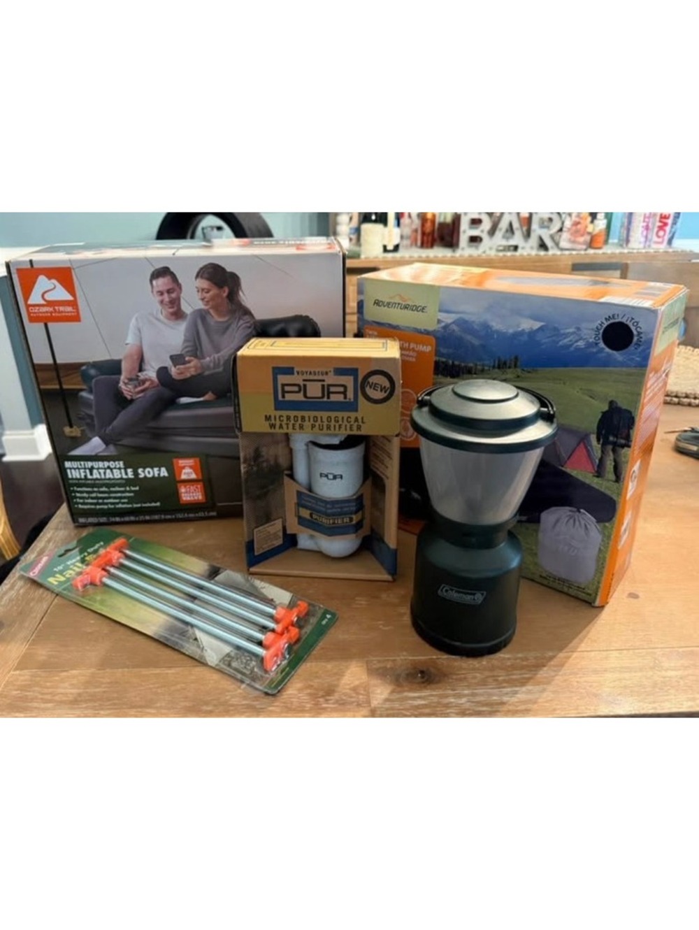 Camping Gear Bundle - Ozark Trail, Coleman, Adventuridge, PUR